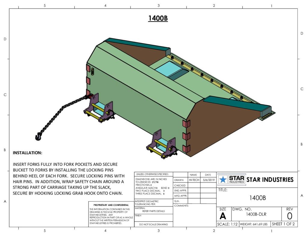 1400B - Dealer Drawing