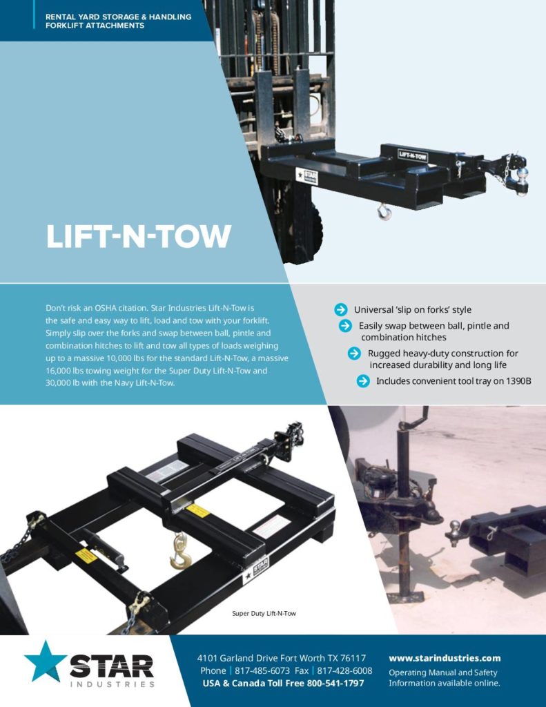 Lift-N-Tow - Product Sheet