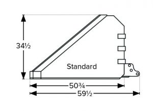 Heavy Duty Forklift Buckets Slip on the Forks Standard
