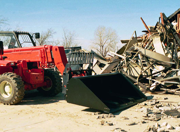 Deep buckets are heavy duty