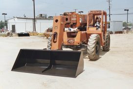 Forklift Bucket onsite