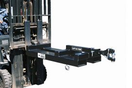 Lift-N-Tow on forklift