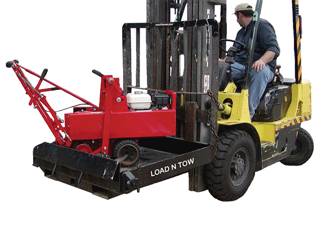 Load-N-Tow forklift attachment