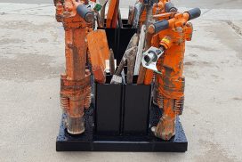 Paver Breaking Pallet end view