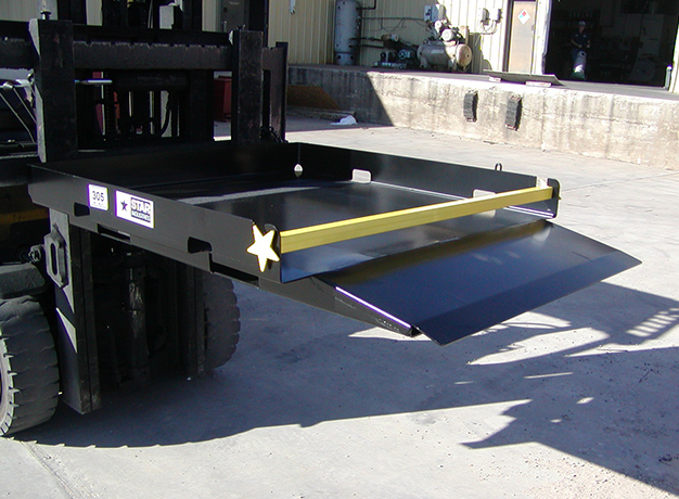 Safety Loading Platform on forklift