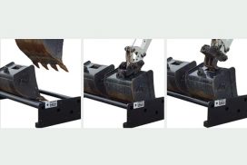 Store buckets in upright position for easy attachment