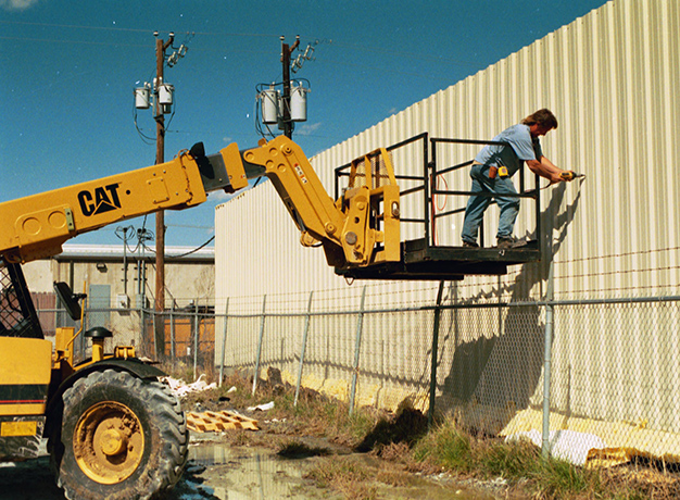 Safety Work Plaform in use