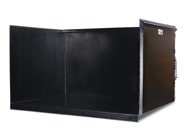 Heavy duty all steel construction