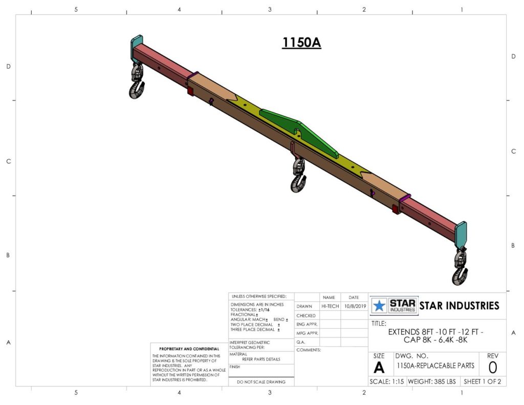 1150A - Replacement Parts