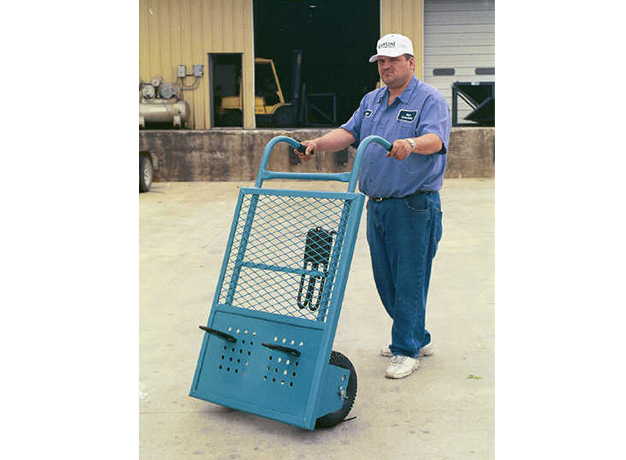 Brick Cart in use
