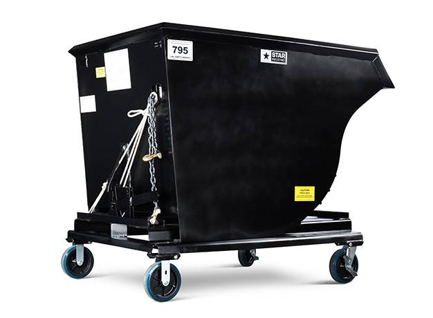 Easy to maneuver Self-Dump Hopper 