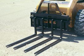 Fork Frame in yard