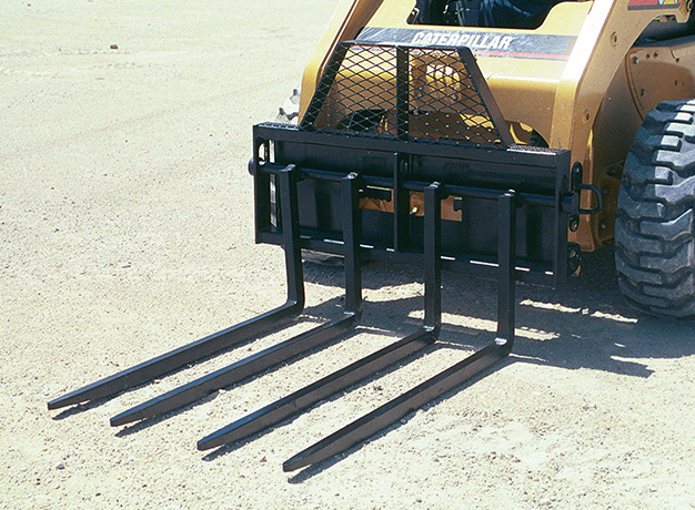 Fork Frame in yard