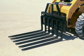 Fork Frame in yard