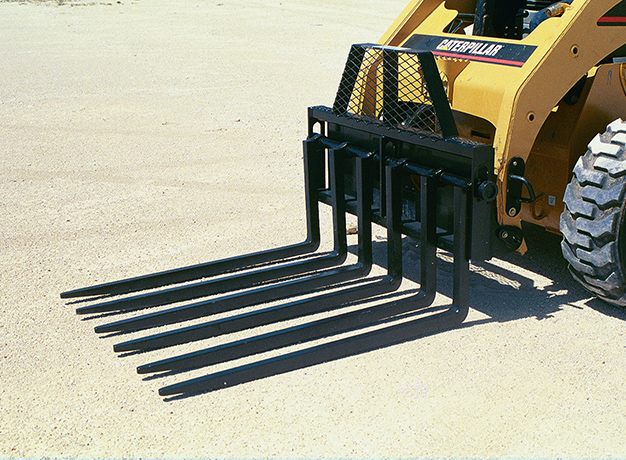 Fork Frame in yard