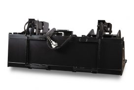 Grapple Bucket Rear View
