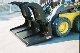 Grapple Bucket onsite
