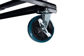 Bolted-on heavy duty casters