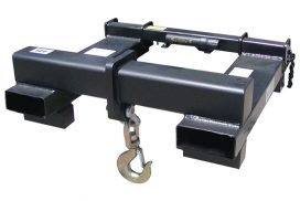 Universal Lift Hook includes heavy-duty swivel hook with latch and bolted anchor shackle