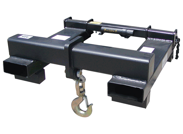 Universal Lift Hook includes heavy-duty swivel hook with latch and bolted anchor shackle 