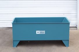Mortar tub ready to use