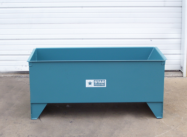 Mortar tub ready to use