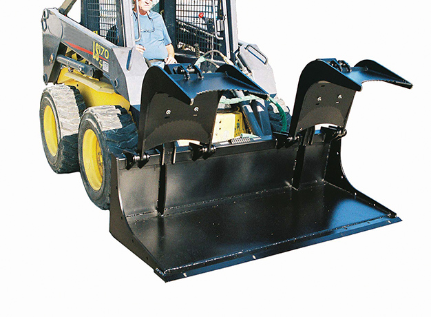 Grapple Bucket opens extra wide