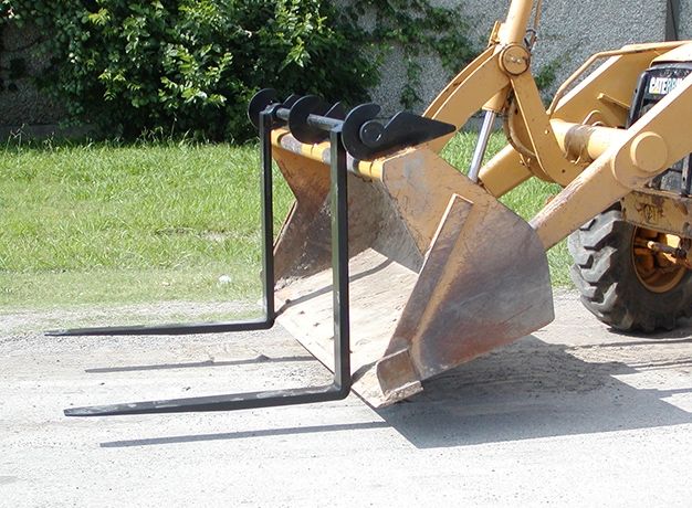 Over-the-Bucket Forks sideview