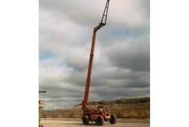 Truss Boom on site